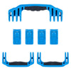 Pelican 1620 Replacement Handles & Latches, Blue (Set of 3 Handles, 4 Push-Button Latches) ColorCase