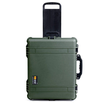Pelican 1620 Case, OD Green with Black Handles & TSA Locking Latches ColorCase
