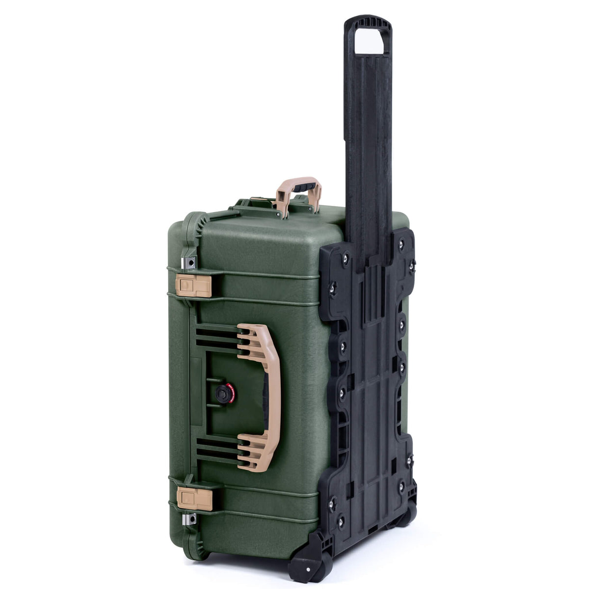 Pelican 1620 Case, OD Green with Desert Tan Handles &amp; Push-Button Latches ColorCase 