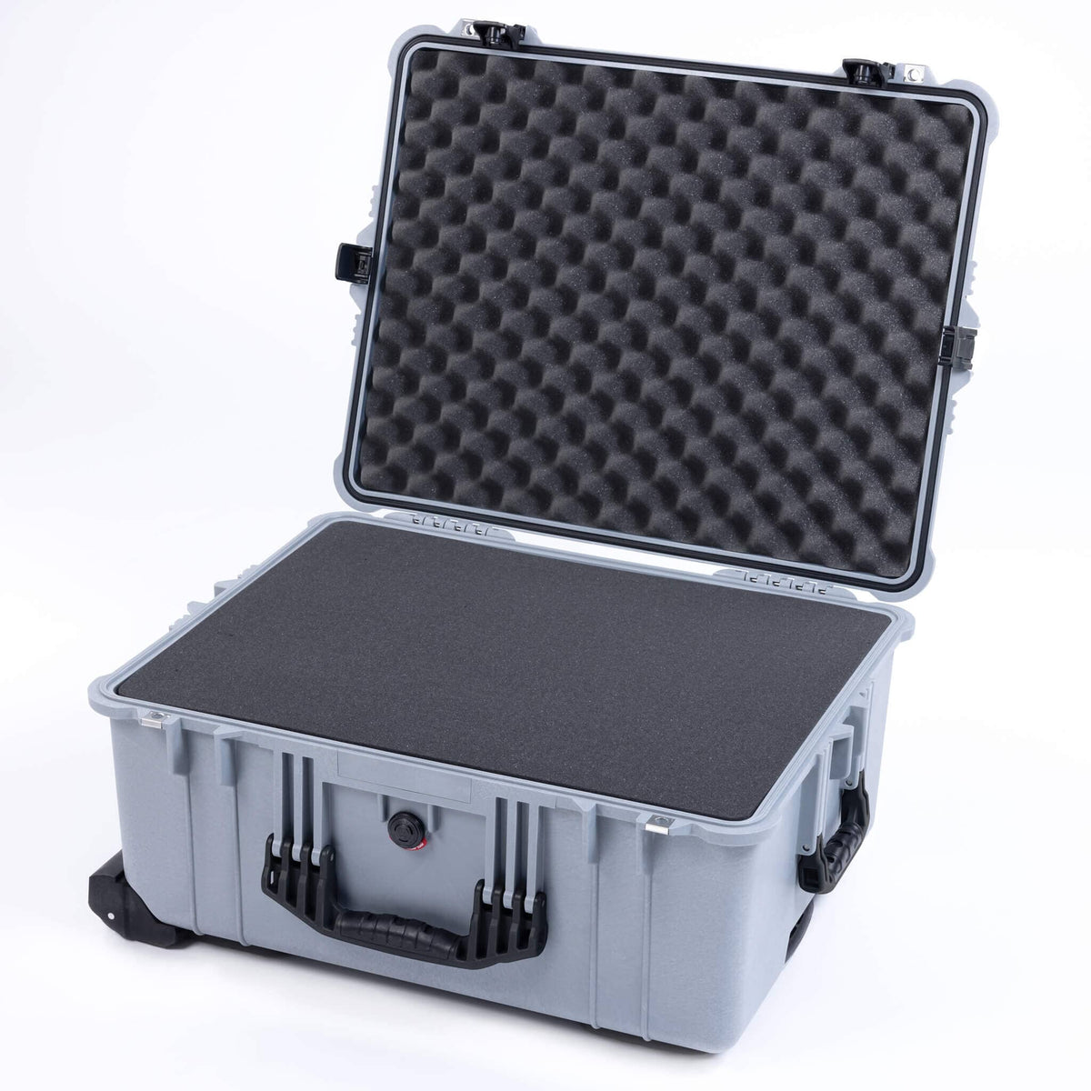 Pelican 1620 Case, Silver with Black Handles &amp; TSA Locking Latches (Copy) ColorCase 
