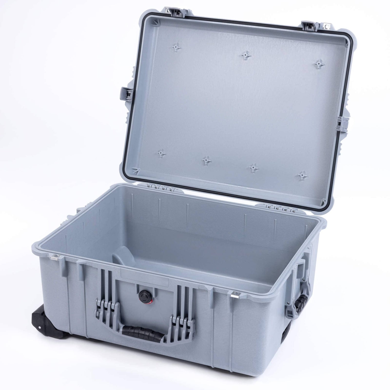 Pelican 1620 Case, Silver (Push-Button Latches) ColorCase 