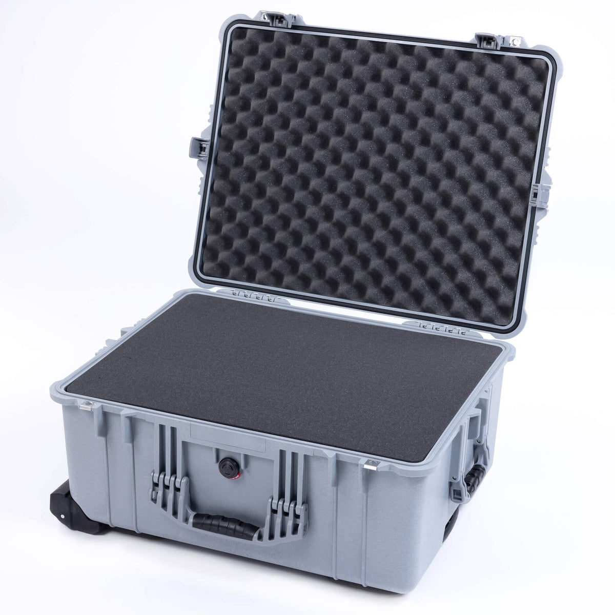 Pelican 1620 Case, Silver (Push-Button Latches) ColorCase 