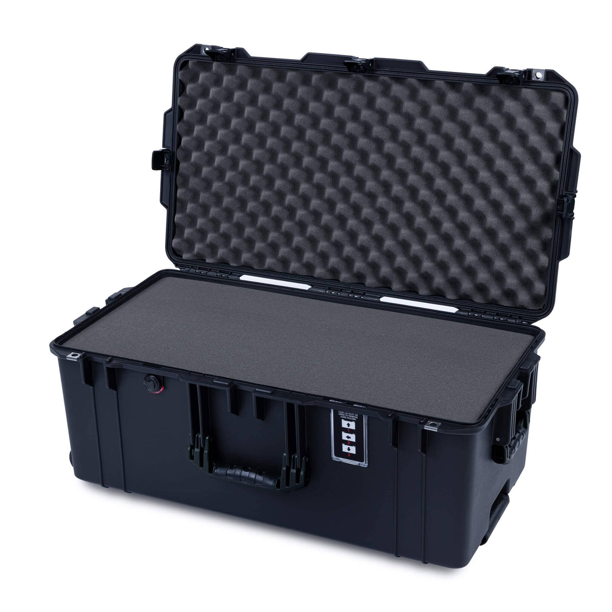 Pelican 1626 Air Case, Black Pick &amp; Pluck Foam with Convolute Lid Foam ColorCase 016260-0001-110-111