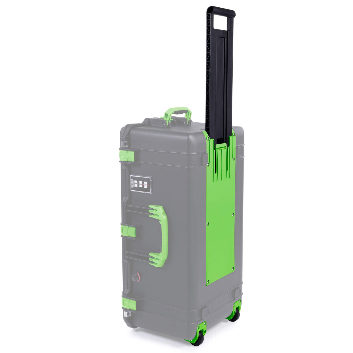 Pelican 1626 Air Replacement Trolley &amp; Wheel Assembly, Lime Green ColorCase 