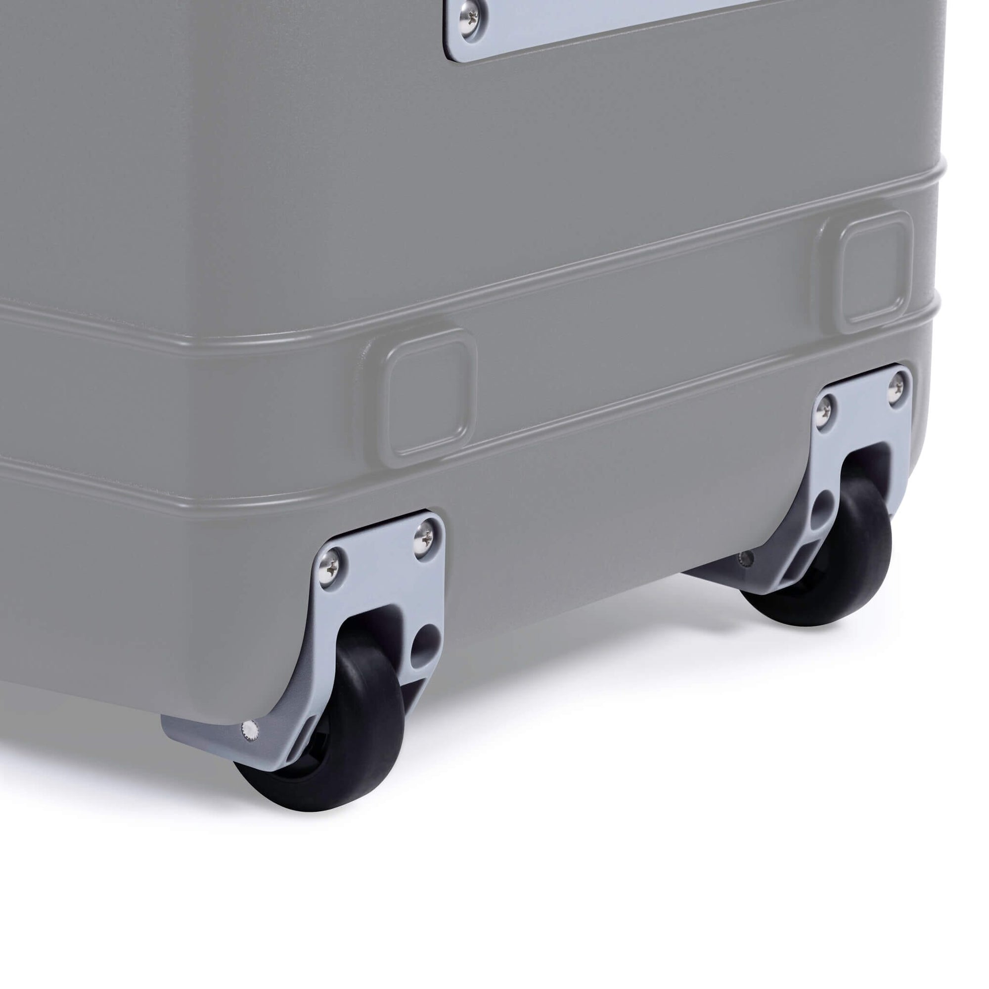 Pelican 1626 Air Replacement Trolley & Wheel Assembly, Silver ColorCase