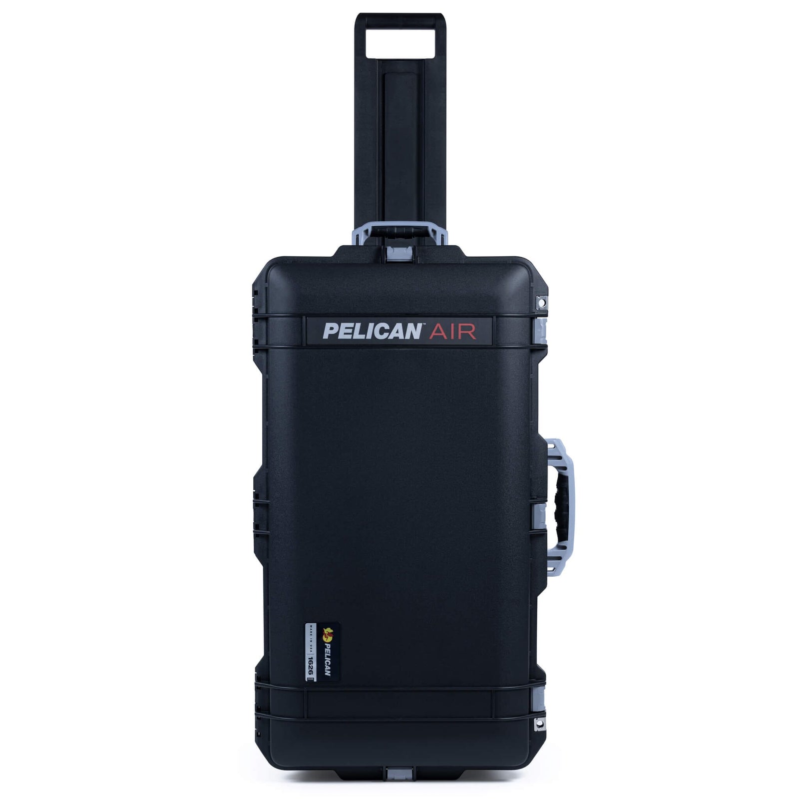 Pelican 1626 Air Case, Black with Silver Handles & Latches ColorCase 