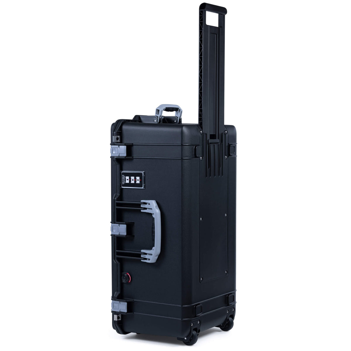 Pelican 1626 Air Case, Black with Silver Handles &amp; Latches ColorCase 