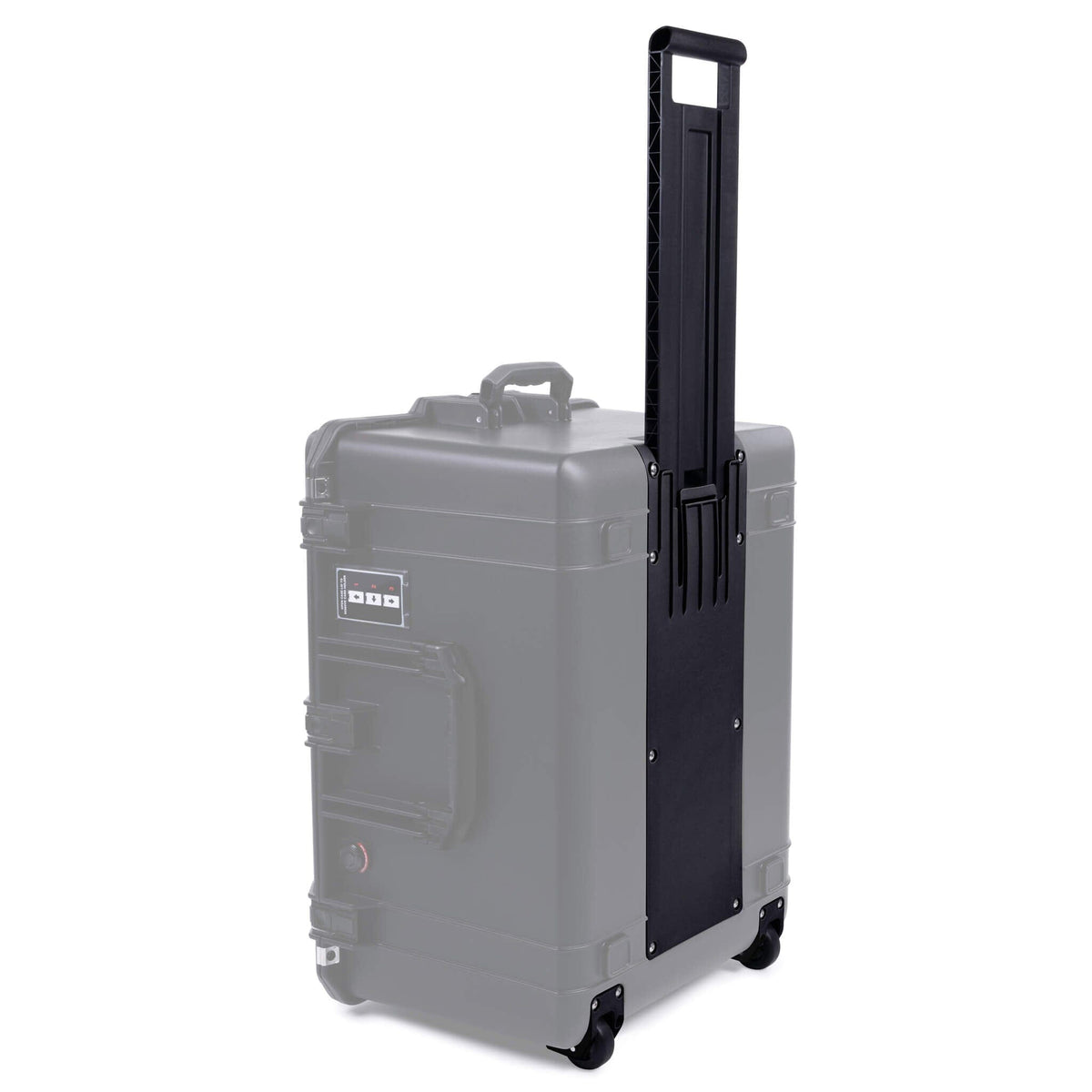 Pelican 1637 Air Replacement Trolley &amp; Wheel Assembly, Black ColorCase 