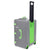 Pelican 1637 Air Replacement Trolley & Wheel Assembly, Lime Green ColorCase 
