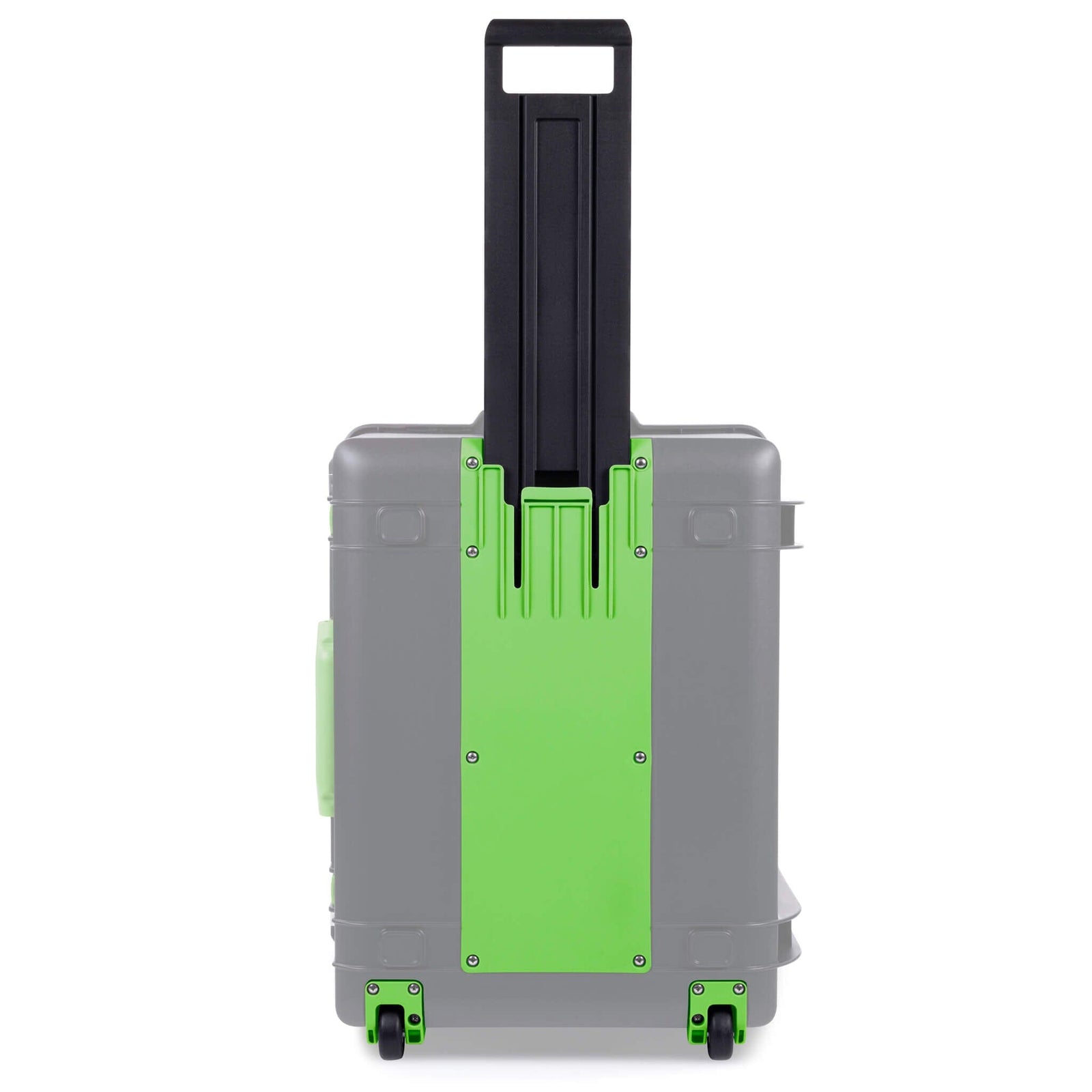 Pelican 1637 Air Replacement Trolley & Wheel Assembly, Lime Green ColorCase 