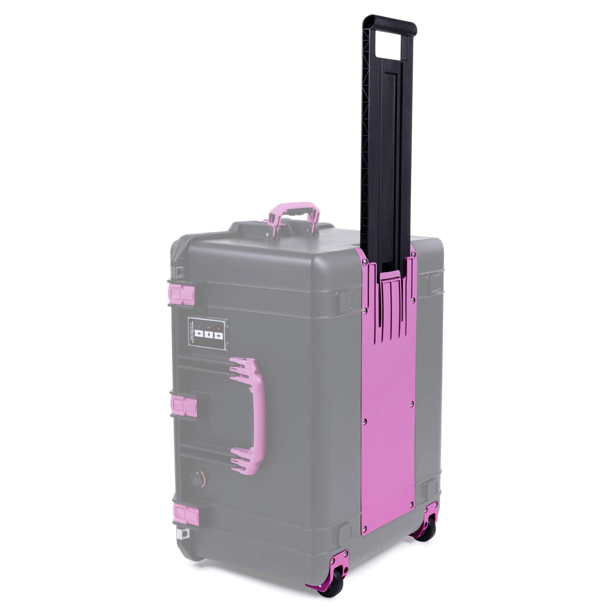 Pelican 1637 Air Replacement Trolley &amp; Wheel Assembly, Magenta ColorCase 