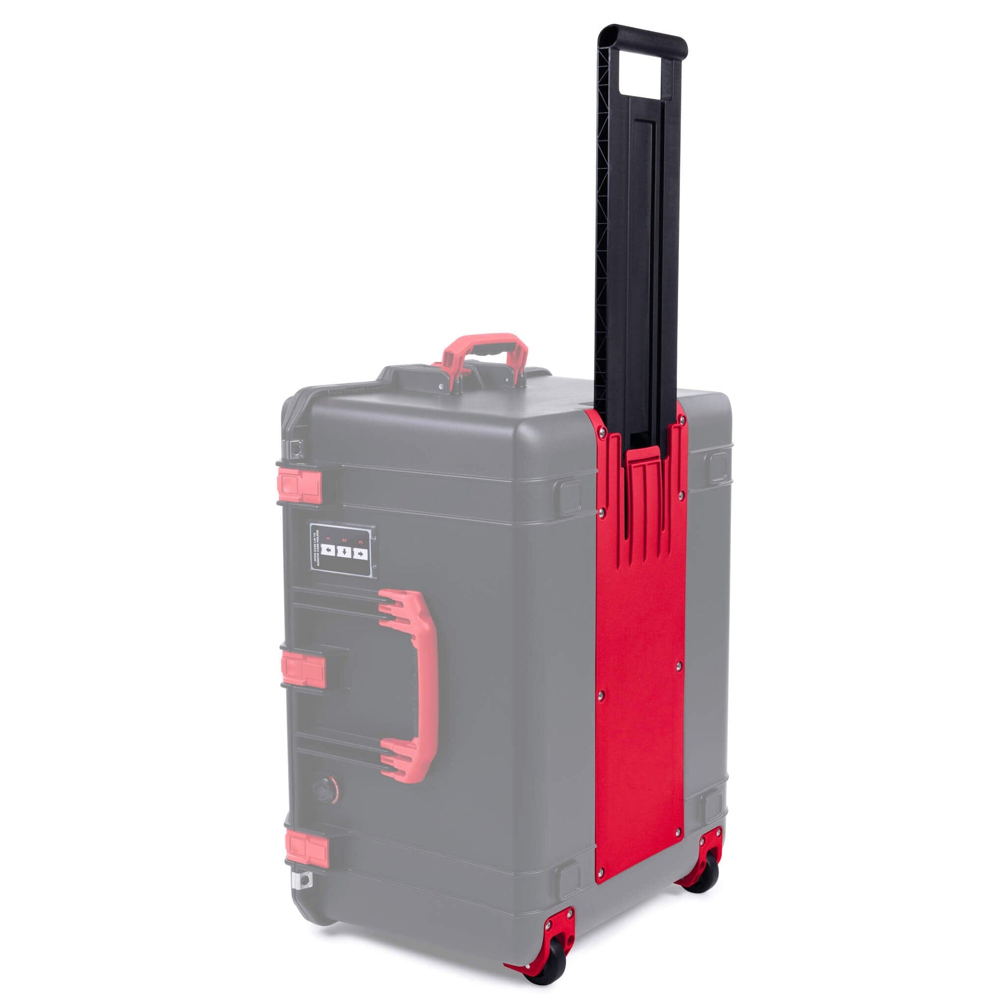 Pelican 1637 Air Replacement Trolley & Wheel Assembly, Red ColorCase 