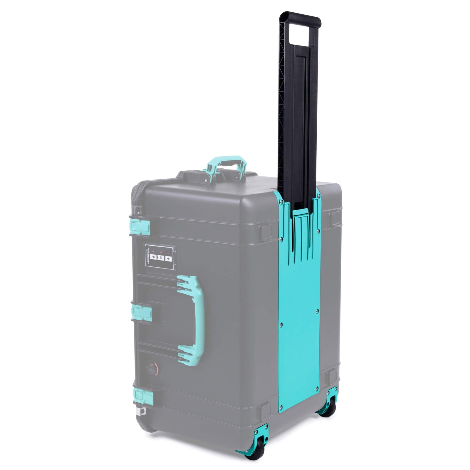 Pelican 1637 Air Replacement Trolley & Wheel Assembly, Teal ColorCase 