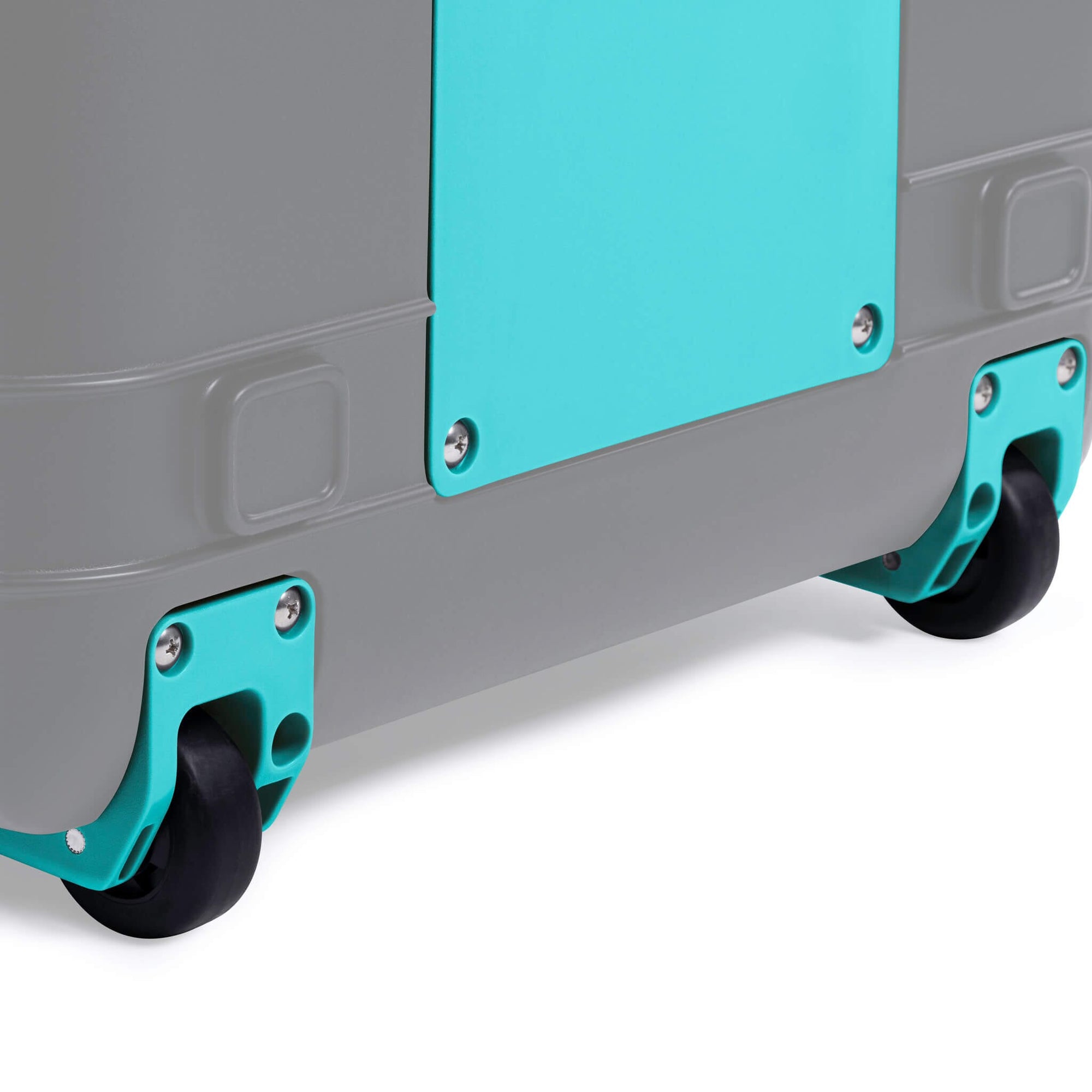 Pelican 1637 Air Replacement Trolley & Wheel Assembly, Teal ColorCase