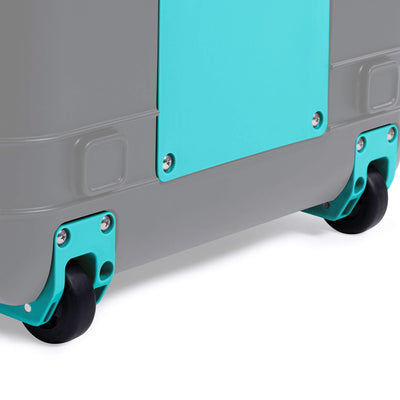 Pelican 1637 Air Replacement Trolley & Wheel Assembly, Teal ColorCase