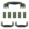 Pelican 1646 Air Replacement Handles & Latches, OD Green (Set of 3 Handles, 5 Latches) ColorCase