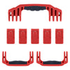 Pelican 1646 Air Replacement Handles & Latches, Red (Set of 3 Handles, 5 Latches) ColorCase
