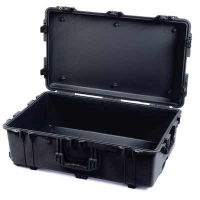 Pelican 1650 Case, Black (Push-Button Latches) None (Case Only) ColorCase 016500-0000-110-111