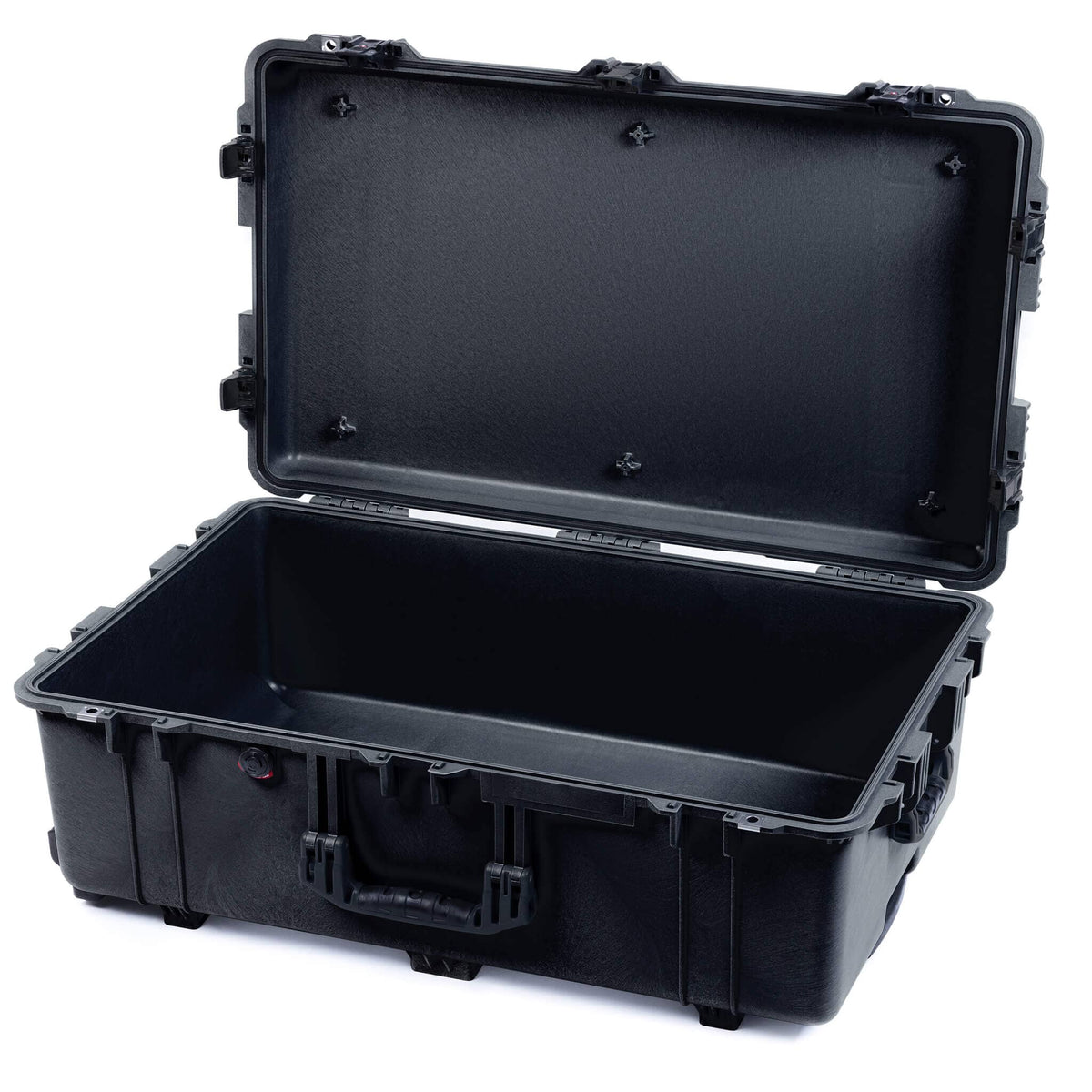 Pelican 1650 Case, Black with Black Handles &amp; TSA Locking Latches None (Case Only) ColorCase 016500-0000-110-L10