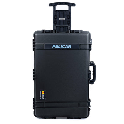 Pelican 1650 Case, Black with Black Handles & TSA Locking Latches ColorCase