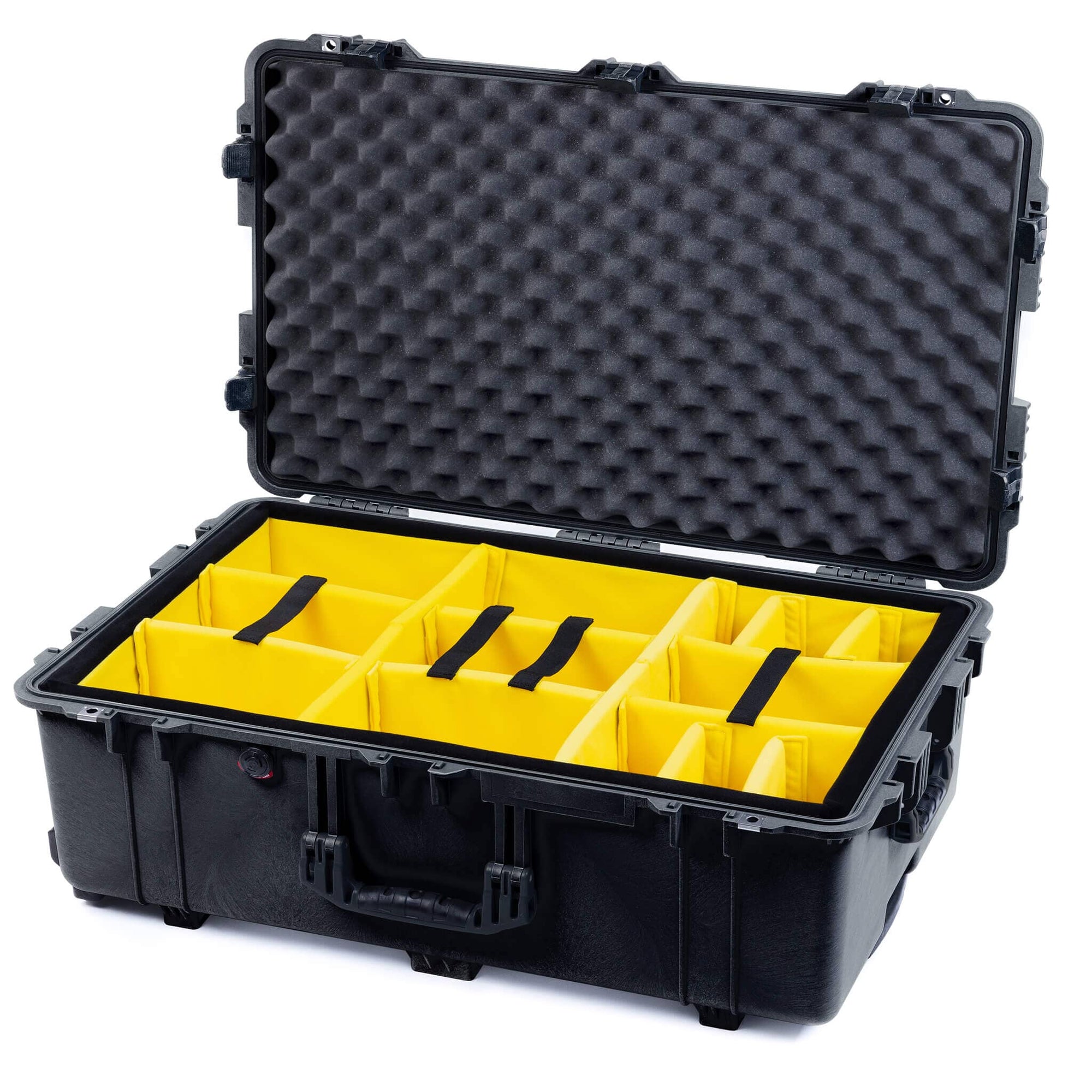 Black Pelican 1650 Protector Case - Double-Throw Latches