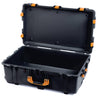 Pelican 1650 Case, Black with Yellow Handles & Latches None (Case Only) ColorCase 016500-0000-110-240