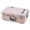 Pelican 1650 Case, Desert Tan with Silver Handles & Latches ColorCase