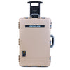 Pelican 1650 Case, Desert Tan with Silver Handles & Push-Button Latches ColorCase