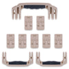 Pelican 1650 Replacement Handles & Latches Set - Desert Tan ColorCase