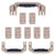 Pelican 1650 Replacement Handles & Latches Set - Desert Tan ColorCase 