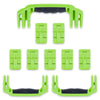 Pelican 1650 Replacement Handles & Latches Set - Lime Green ColorCase