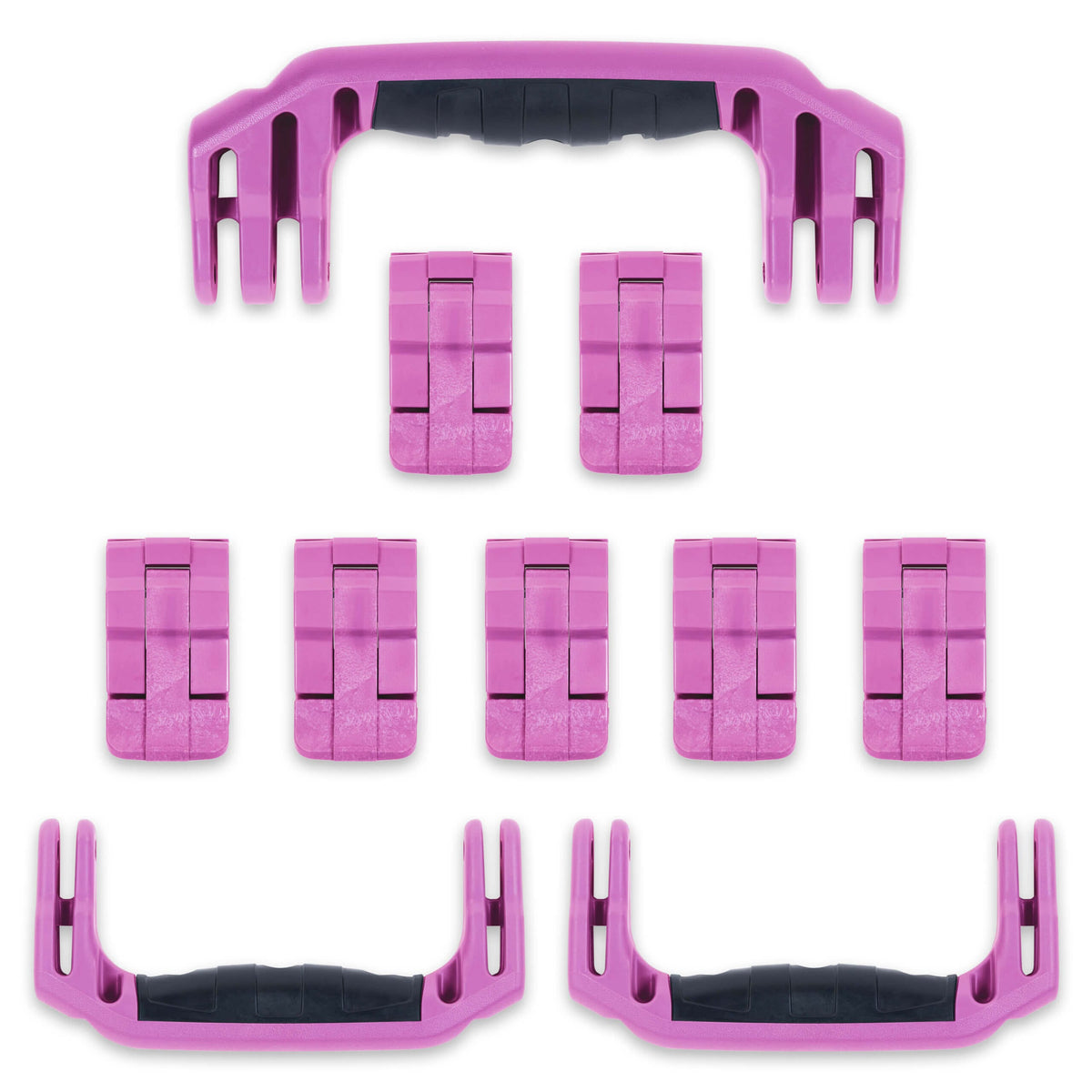 Pelican 1650 Replacement Handles &amp; Latches Set - Magenta ColorCase 