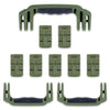 Pelican 1650 Replacement Handles & Latches Set - OD Green ColorCase