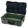 Pelican 1650 Case, OD Green with Black Handles & Latches Laptop Computer Lid Pouch Only ColorCase 016500-0200-130-110