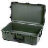Pelican 1650 Case, OD Green with Black Handles & TSA Locking Latches None (Case Only) ColorCase 016500-0000-130-L10