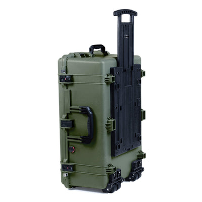 Pelican 1650 Case, OD Green with Black Handles & TSA Locking Latches ColorCase