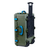 Pelican 1650 Case, OD Green with Blue Handles & Latches ColorCase