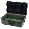 Pelican 1650 Case, OD Green Mesh Lid Organizer Only ColorCase 016500-0100-130-130