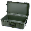 Pelican 1650 Case, OD Green (Push-Button Latches) None (Case Only) ColorCase 016500-0000-130-131