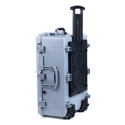 Pelican 1650 Case, Silver (Push-Button Latches) ColorCase