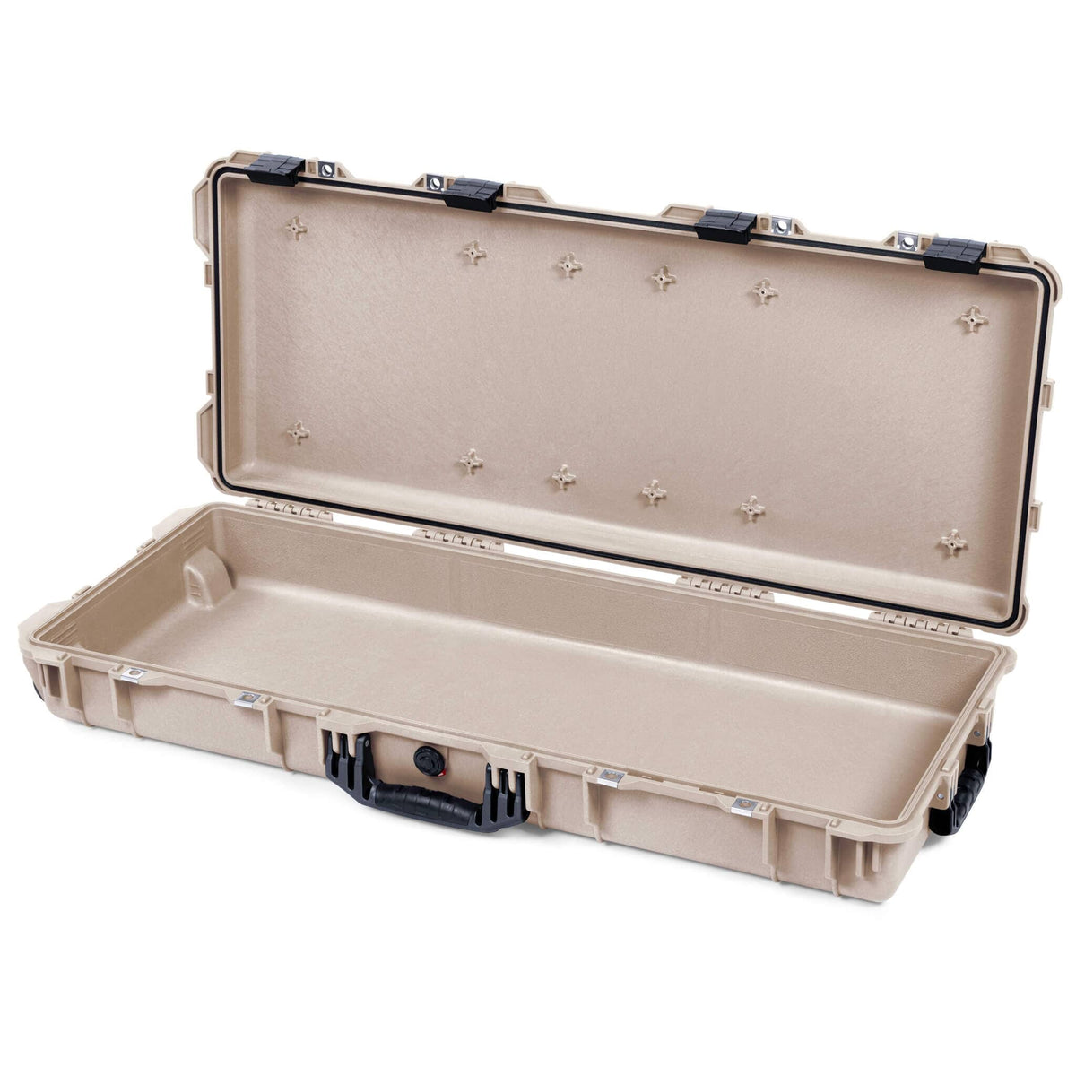Pelican 1700 Protector Long Case, Desert Tan with Black Handles &amp; Latches (Gen2) None (Case Only) ColorCase 017000-0000-310-110