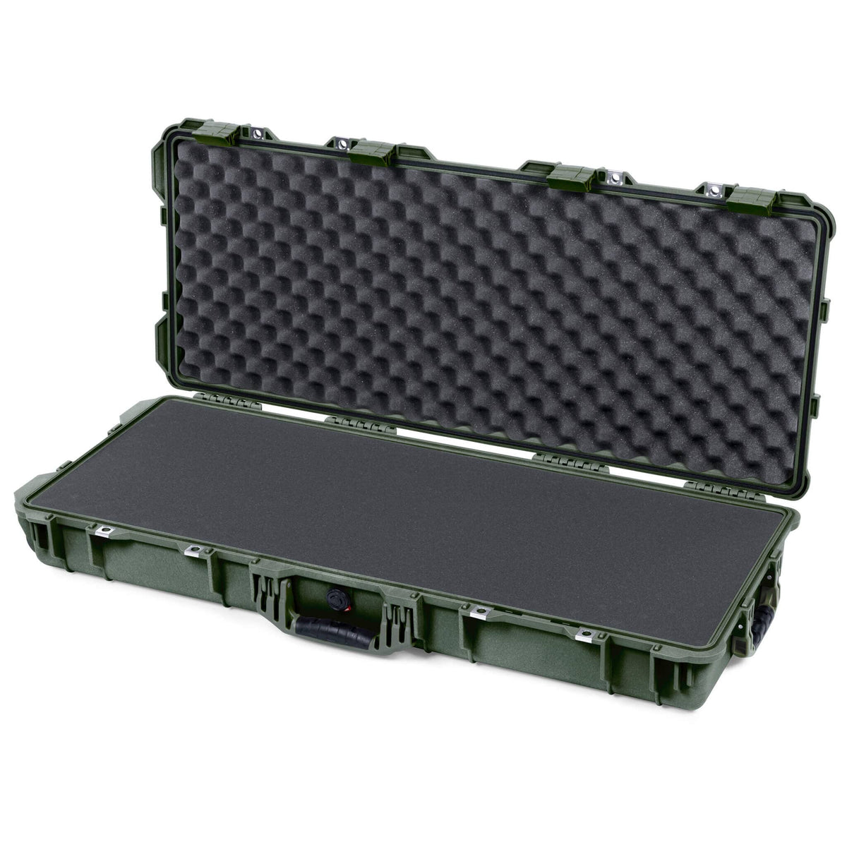 Pelican 1700 Protector Long Case, OD Green (Gen2) Pick &amp; Pluck Foam with Convoluted Lid Foam ColorCase 017000-0001-130-130