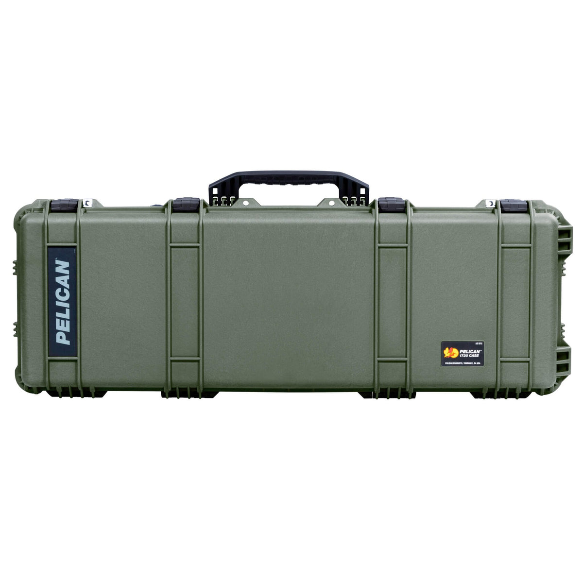 Pelican 1720 Protector Long Case, OD Green with Black Handles &amp; Latches (Gen2) ColorCase 