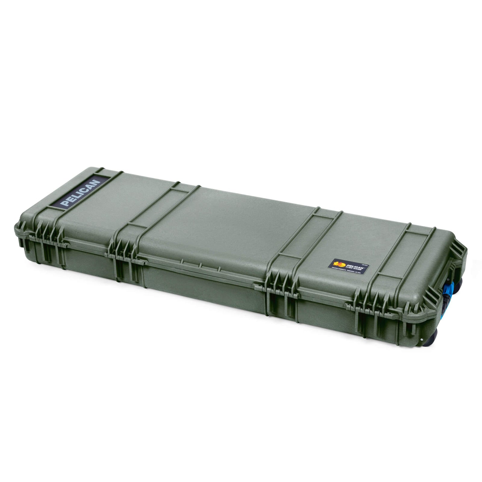Pelican 1720 Protector Long Case, OD Green with Blue Handles & Latches (Gen2) ColorCase 