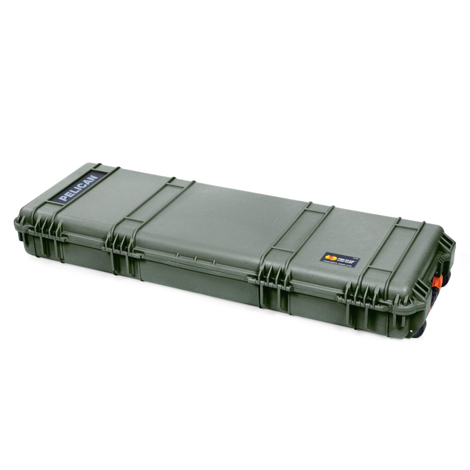 Pelican 1720 Protector Long Case, OD Green with Orange Handles & Latches (Gen2) ColorCase 