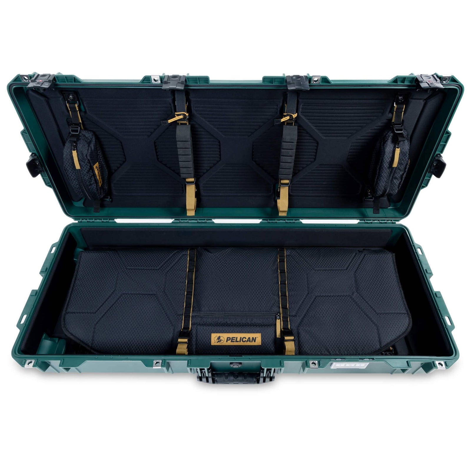 Pelican 1745 Air Bow Case with TSA Locking Latches, Trekking Green ColorCase 
