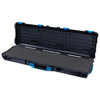 Pelican 1750 Protector Long Case, Black with Blue Handles & Latches (Gen2) Solid Foam with EZ-Click™ MOLLE Panels ColorCase 017500-0402-110-120