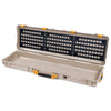 Pelican 1750 Protector Long Case, Desert Tan with Yellow Handles & Latches (Gen2) EZ-Click™ MOLLE Panels Only ColorCase 017500-0400-310-240