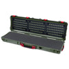 Pelican 1750 Protector Long Case, OD Green with Red Handles & Latches (Gen2) Solid Foam with EZ-Click™ MOLLE Panels ColorCase 017500-0402-130-320