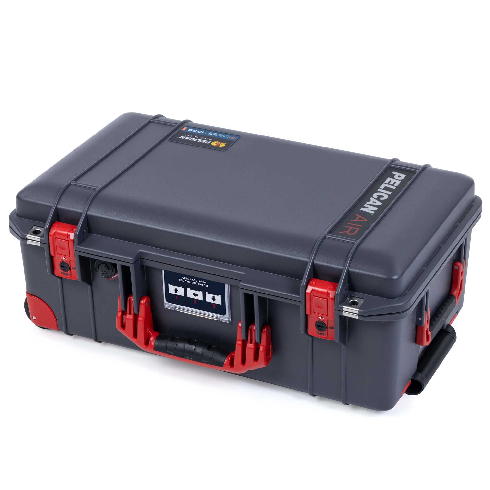 Pelican Air TSA Locking Latches, Red, Push-Button (Set of 2 with Keys) ColorCase